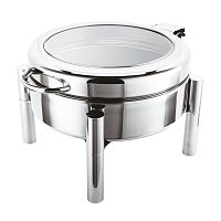 Chafing dish round electric