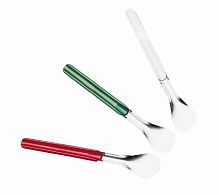 Ice cream spatula with plastic handle