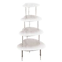 Cake stand heart culumn