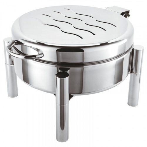 Chafing dish round electric
