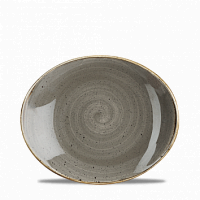 Овальная тарелка купе 16 cm