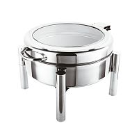 Chafing dish round electric