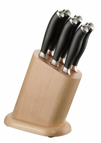 Ceppo legno 6 pezzi cucina