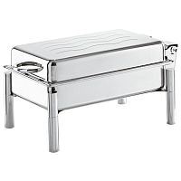 Chafing dish rectangular electric